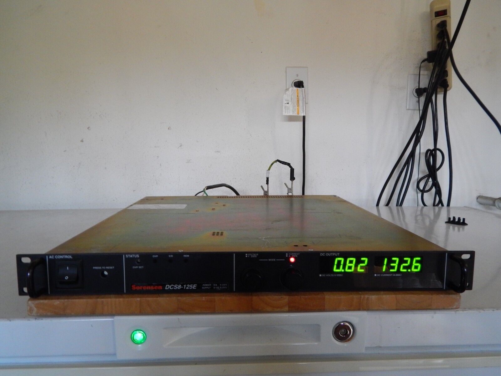 Sorensen DCS8-125E M9C (GPIB) DC Power Supply 8V @ 125A (5 in stock) Sorensen DCS8-125E M9C (GPIB) DC Power Supply 8V @ 125A (5 in stock)
